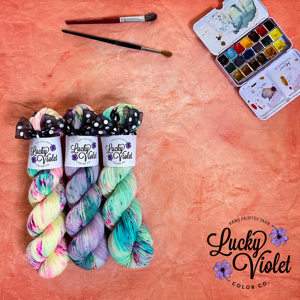 "Peach" Hand Painted Photo Background