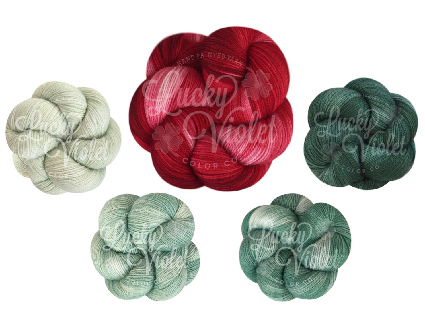 Blue Spruce 5-Color Palette